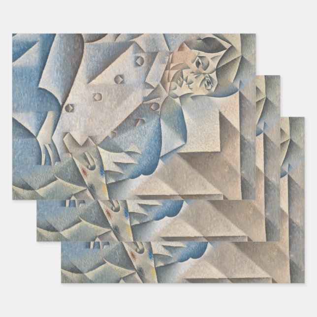 Portrait von Pablo Picasso von Juan Gris Geschenkpapier Set (Set)