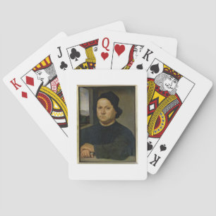 Portrait von Perugino, c.1504 (Tempera auf Holz) Spielkarten