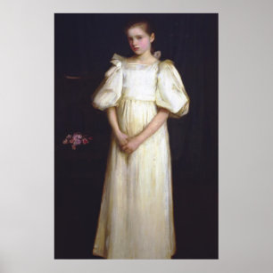Portrait von Phyllis Waterlow von John Waterhouse Poster