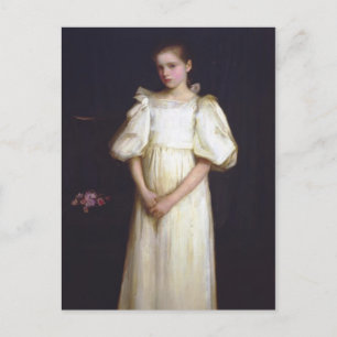 Portrait von Phyllis Waterlow von John Waterhouse Postkarte