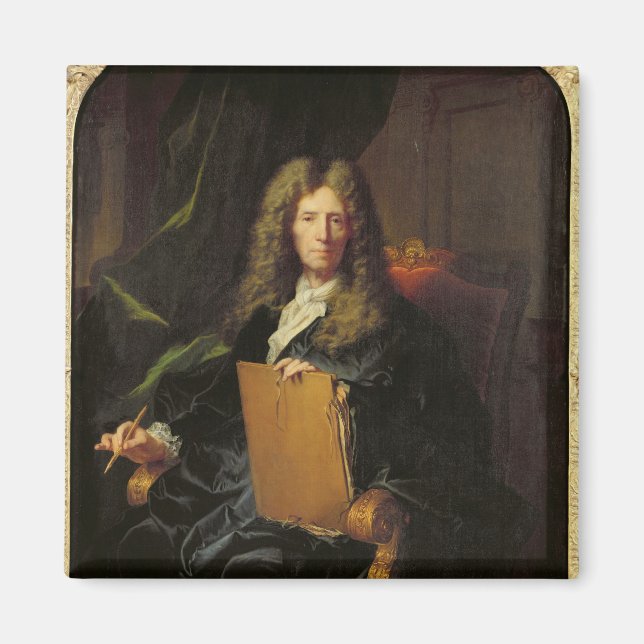 Portrait von Pierre Mignard, c.1690 Magnet (Vorne)