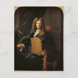 Portrait von Pierre Mignard, c.1690 Postkarte