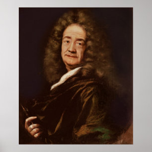 Portrait von Pierre Puget Poster