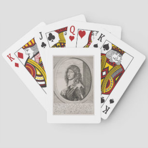 Portrait von Prinz Rupert (1619-82) Graf Palatine Spielkarten