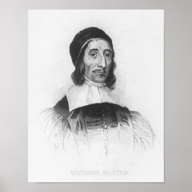 Portrait von Richard Baxter Poster (Vorne)
