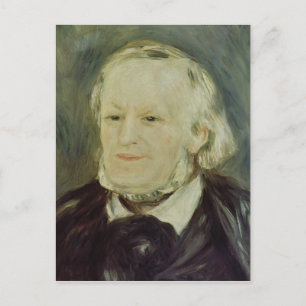 Portrait von Richard Wagner , 1893 Postkarte