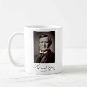 Portrait von Richard Wagner Kaffeetasse