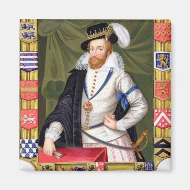 Portrait von Robert Dudley (c.1532-88) Earl of Lei Magnet (Vorne)
