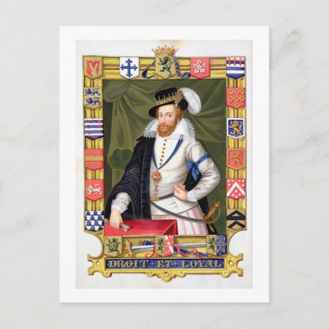 Portrait von Robert Dudley (c.1532-88) Earl of Lei Postkarte (Vorderseite)