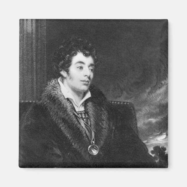 Portrait von Robert Southey Magnet (Vorne)
