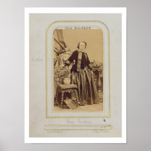 Portrait von Rosa Bonheur (1822-1999) (Foto) Poster