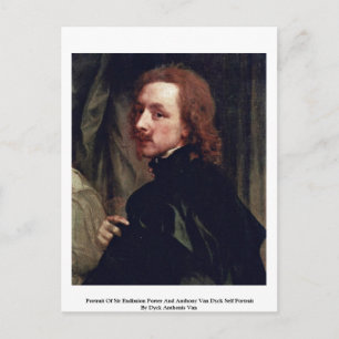 Portrait von Sir Endimion Porter Postkarte