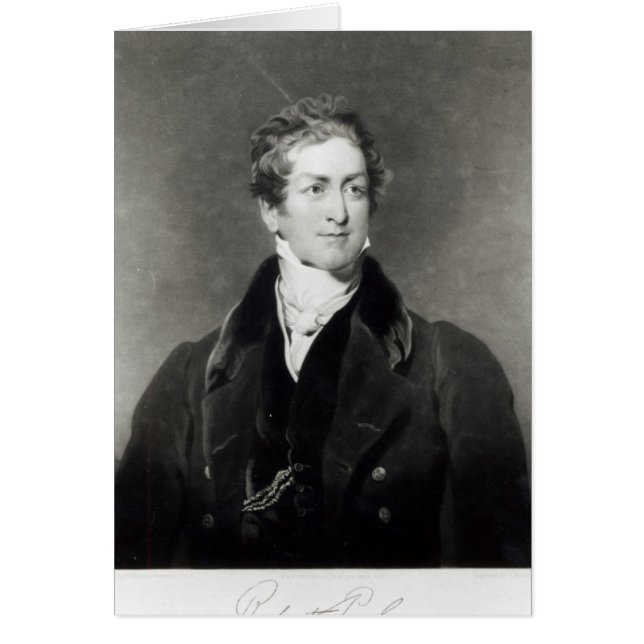 Portrait von Sir Robert Peel (Vorne)