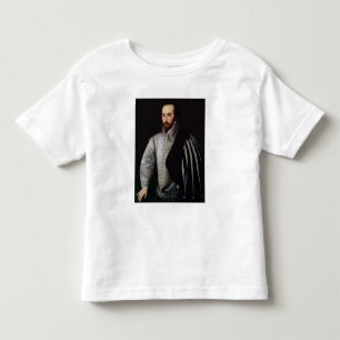 Portrait von Sir Walter Raleigh 1588 Kleinkind T-shirt
