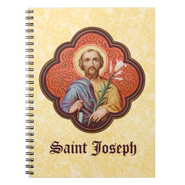 Portrait von St. Joseph in einer Oktofolie (TF 02) Notizblock (Vorderseite)