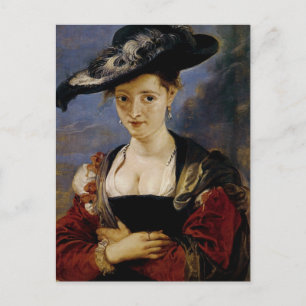 Portrait von Suzanne Fourment Postkarte