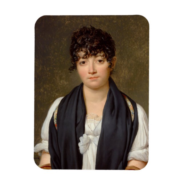 Portrait von Suzanne Le Peletier de Saint-Fargeau Magnet (Vertikal)
