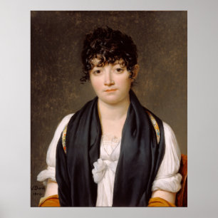 Portrait von Suzanne Le Peletier Poster