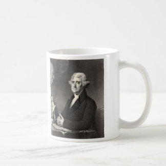 Portrait von Thomas Jefferson Kaffeetasse
