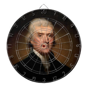 Portrait von Thomas Jefferson (von Rembrandt Peale Dartscheibe