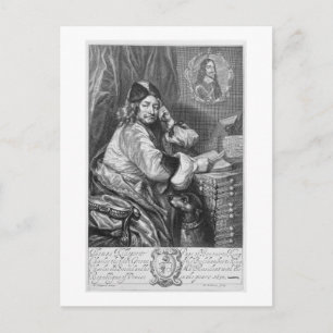 Portrait von Thomas Killigrew (1612-83) Restaurier Postkarte
