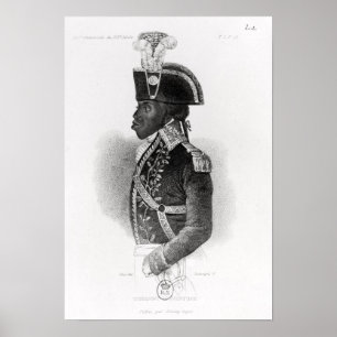 Portrait von Toussaint L'Ouverture Poster