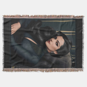 Portrait von Tressa Straninski von Xzendor7 Decke