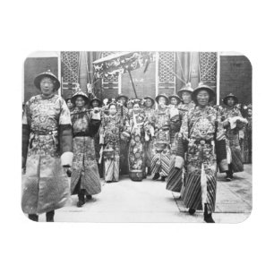 Portrait von Tz'U-Hsi (1835-1908) Kaiserin Dowager Magnet