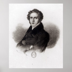 Portrait von Vincenzo Bellini Poster
