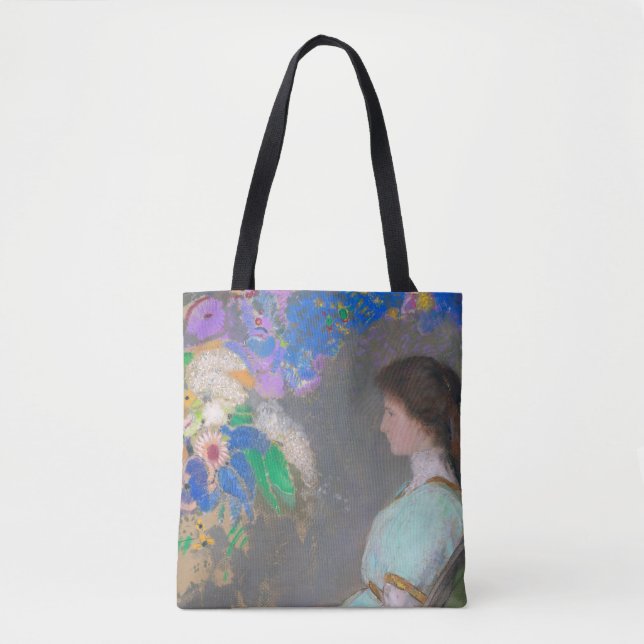Portrait von Violette Heymann, Redon Tasche (Vorderseite)