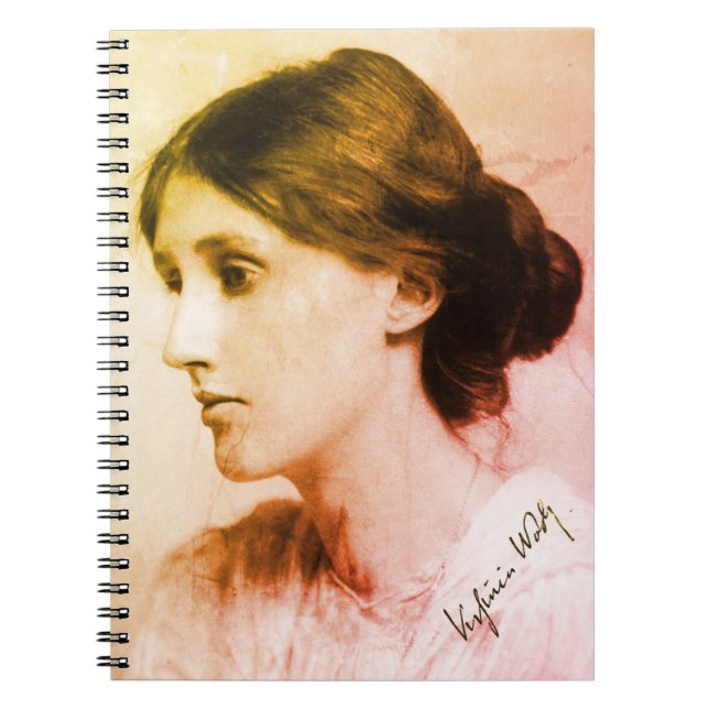 Portrait von Virginia Woolf (1902) Notizblock (Vorderseite)