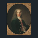 Portrait von Voltaire nach 1718 Postkarte<br><div class="desc">Portrait von Voltaire | von Nicholas de Largilliere | Art Location: Museo de la Ville de Paris,  Museo Carnavalet,  Paris,  Frankreich | Französische Künstler | Image Collection number: XIR175901</div>