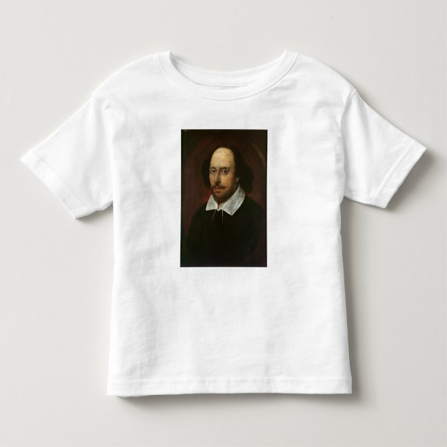 Portrait von William Shakespeare c.1610 Kleinkind T-shirt (Vorderseite)