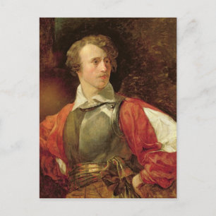 Portrait von Wladimir Samoylov als Hamlet Postkarte