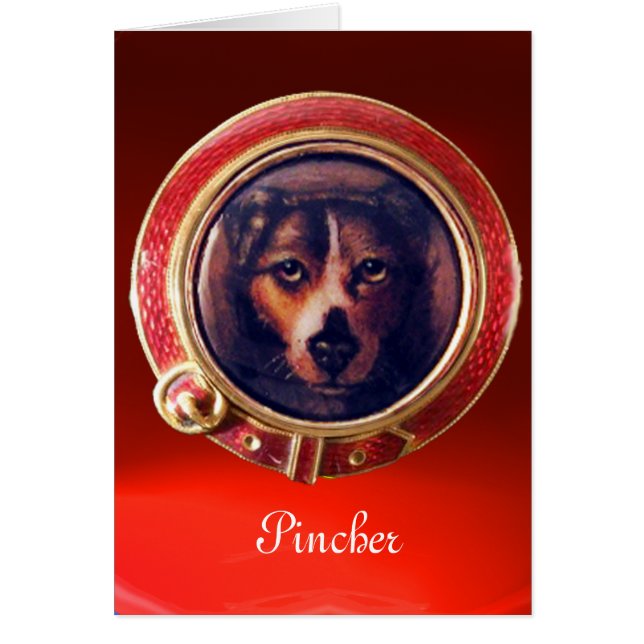 PORTRAITS DE CHIEN VICTORIEN MINIATURE (Devant)