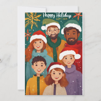 Portraits de famille festive : Cartes de fête