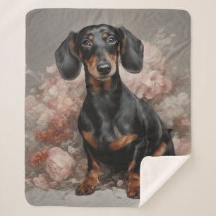 Portraits der Blume Hunde 2 Sherpadecke