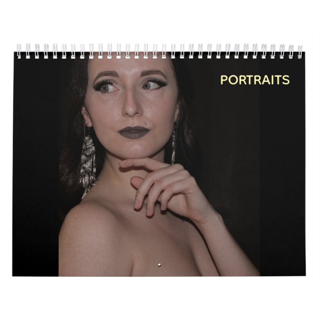 Portraits der schönen jungen Damen Kalender (Titelbild)