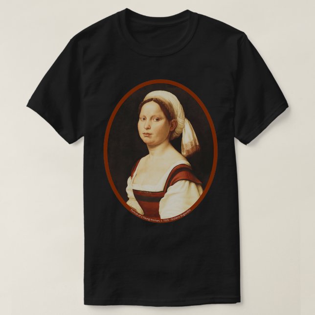 portraits of a Young Womanc 1525 Giuliano T-Shirt (Design vorne)