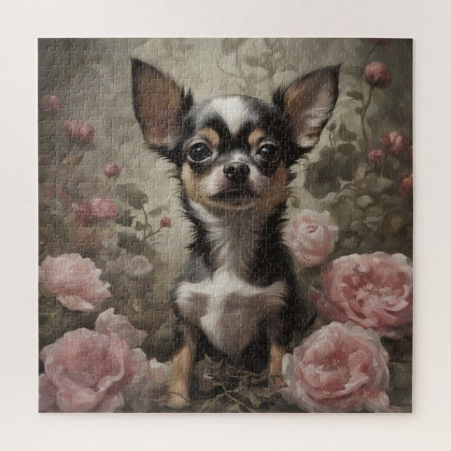 Portraits von Blume Hunde 9 (Vertikal)