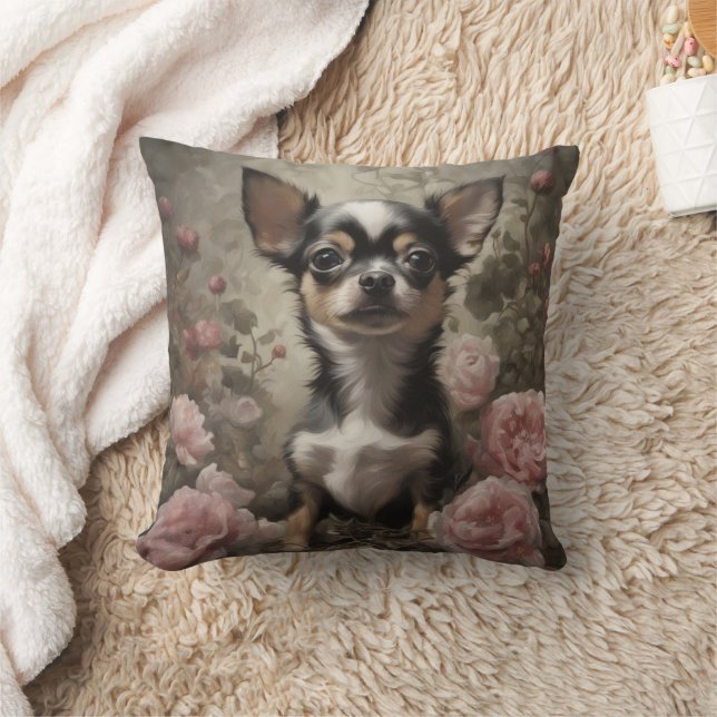 Portraits von Blume Hunde 9 Kissen (Decke)