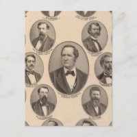 Portraits von Hon Thomas A Hendricks