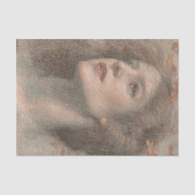 PortraitTissue (Frauen im Herbst) Seidenpapier (Vorderseite)