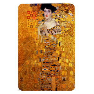 Porträt Adele Bloch-Bauers durch Gustav Klimt Magnet