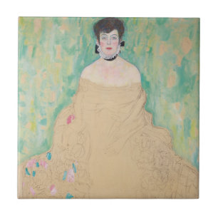 Porträt Amalie Zuckerkandl von Gustav Klimt Fliese