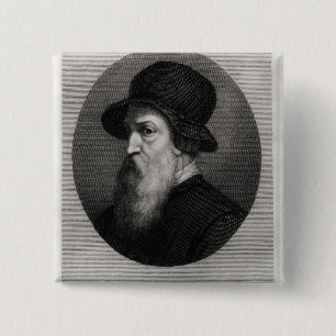 Porträt Benvenuto Cellini vorbei graviert Button