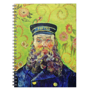 Porträt-Briefträger Joseph Roulin Vincent van Gogh Notizblock