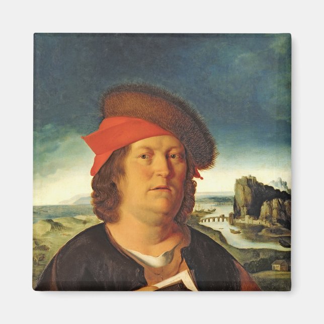 Porträt, das als Paracelsus angesehen wird Magnet (Vorne)