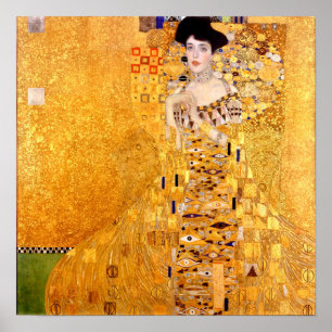Porträt der Adele Bloch-Bauer von Gustav Klimt Poster