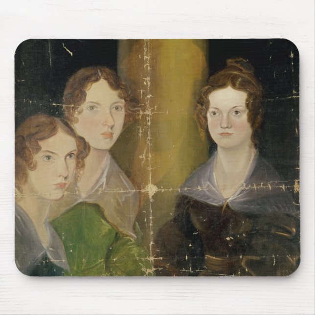Porträt der Bronte Schwestern, c.1834 Mousepad (Vorne)